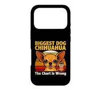 Biggest Dog Chihuahua The Chart Is Wrong Case for iPhone 17 Pro