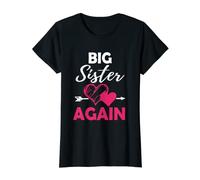 Biggest Sister Sibling Big Sister Again T-Shirt
