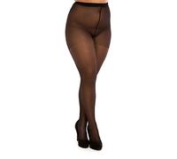 BIGGI BIG Women's Daily 20 Feinstrumpfhose Große Größen Pantyhose, Denier, Schwarz, 54/56 (4XL)
