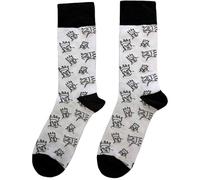Biggie Smalls Ankle Socks Hand Drawn (UK SIZE 7 - 11) One Size
