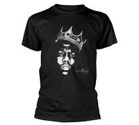 Biggie Smalls Crown Face Black T-Shirt NEW OFFICIAL