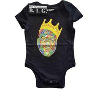 Biggie Smalls Crown Logo Baby Grow Black 9-12 Months