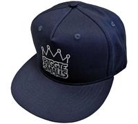 Biggie Smalls Crown Logo Snapback Baseball Cap in Navy Biggie Smalls Navy One Size
