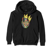 Biggie Smalls - Felpa # L Unisex Black # Crown