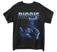 Biggie Smalls Men's Hat T-Shirt in Black | Size: Medium Biggie Smalls Black M