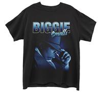 Biggie Smalls Men's Hat T-Shirt in Black | Size: Small Biggie Smalls Black S