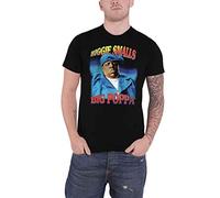 Biggie Smalls T Shirt Poppa Logo Official Mens Black L