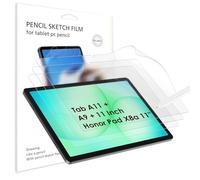 Bighan 3 Pack Paper Screen Protector Compatible with Samsung Galaxy Tab A11+/Galaxy A9+/Honor Pad X8a 11", Matte PET Like Paper Film for Drawing, Writing, Anti-Glare, Anti-Fingerprint