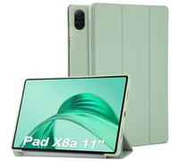 Bighan Case Compatible with Honor Pad X8a 11", Slim Smart Folio Trifold Stand with Auto/Sleep Tablet Case Light Green