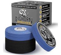 Bighorn Athletics Jiu-Jitsu & Judo Finger Tape, 0.3" x 13.7m, 8 Rolls (Black & Blue)