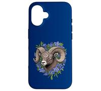 Bighorn Sheep And Blue Colorado Columbine Flowers Case for iPhone 16