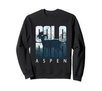 Bighorn Sheep And Snow Mountains Colorado Aspen Travel Sweatshirt