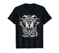 Bighorn Sheep Eyeballs Weird Eyes Goth Grunge Alt Weirdcore T-Shirt