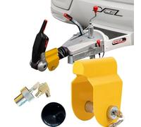 Bigingjia Heavy Duty Hitch Lock for Caravan & Trailer - Anti-Theft HitchLock Fits ALKO AK130, AK160, AKS1300, AKS2004, AKS3004