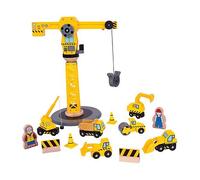 Bigjigs Rail Big Crane Construction Set