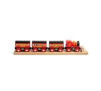 Bigjigs Rail BJT431 The Sleeper Train, multicoloured