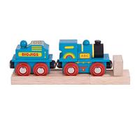 Bigjigs Rail Blue ABC Engine - Other Major Rail Brands are Compatible