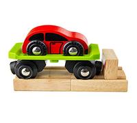 Bigjigs Rail Car Carriage - Other Major Wooden Rail Brands are Compatible