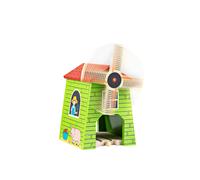 Bigjigs Rail Country Toy Windmill in Bright Green Bigjigs Rail Bright Green