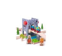 Bigjigs Rail Drawbridge Toy in Grey Bigjigs Rail Grey