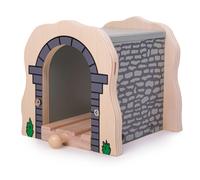Bigjigs Rail Wooden Trains Grey Stone Railway Tunnel Kids Play Toy Age 3+ Sealed