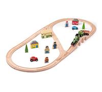 Bigjigs Rail Heritage Collection Flying Scotsman Train Set - 40 Play Pieces