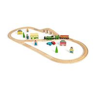 Bigjigs Toys Bigjigs Rail Wooden Flying Scotsman Train Set, Multi