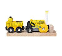BIGJIGS Rail Heritage Collection Rocket Engine Wooden Train