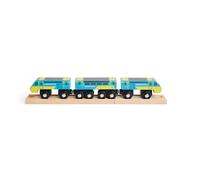 Bigjigs Rail Intercity 125 Train 3 Carriages & 2 Track Pieces