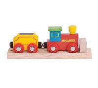 Bigjigs Rail My First Wooden Engine with Track & Buffer