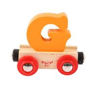 Bigjigs Rail Rail Name Letter G (Orange)