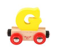 Bigjigs Rail Rail Name Letter G (Yellow)