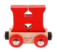 Bigjigs Rail Rail Name Letter H (Red)