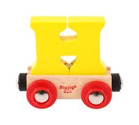 Bigjigs Rail Rail Name Letter H (Yellow)