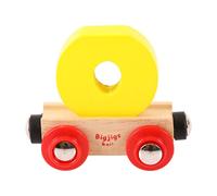 Bigjigs Rail Rail Name Letter O (Yellow)