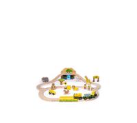 Bigjigs Rail Safari Train Set - 38 Play Pieces