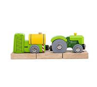 Bigjigs Rail Tractor and Crop Sprayer