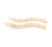 Bigjigs Rail Wooden Crazy Train Track (2 pk) - Compatible With Bigjigs Train Sets and Most Wooden Train Set Brands, Quality Bigjigs Train Accessories