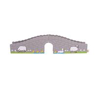 Bigjigs Rail Wooden Farm Bridge - Train Set Accessories, Other Major Rail Brands Compatible