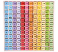 Bigjigs Speelgoed Educatief Houten Times Table De Tray met antwoorde (US IMPORT)