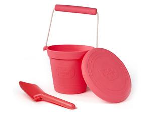 Bigjigs Toys 3 Piece Silicone Beach Bundle - Coral Pink
