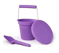 Bigjigs Toys Silicone Bucket & Spade Set in Purple Bigjigs Toys Purple