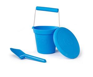 Bigjigs Toys 3 Piece Silicone Beach Bundle - Ocean Blue