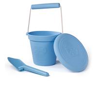 Silicone Bucket And Spade Set Bigjigs Toys Pale Blue One Size