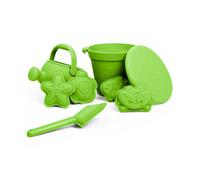 Bigjigs Toys 5 Piece Silicone Beach Bundle - Meadow Green