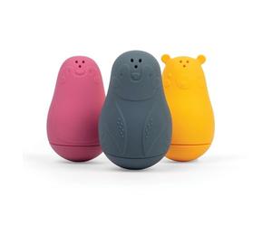 Bigjigs Toys Bath Buddies, 3 Piece Silicone Squirty Bath Animal Toys