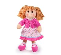 Bigjigs Toys Becky Doll - LARGE Ragdoll Cuddly Toy