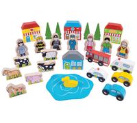 Bigjigs Rail Trackside Accessory Set
