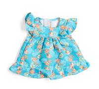 Bigjigs Toys Blue Dress With Shells - Small | Doll Clothes & Accessories | Clothing for Kids' Soft Dolls | Seashell Dresses for Little Ragdolls | Summer Outfit for a Soft Toy | Ragdoll Fashion Gifts
