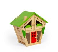 Bigjigs Toys Bug House - Wooden Insect Hotel For Kids, Green